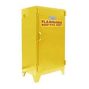 Flammable Liquid Cabinet Self Close Single Door Vertical Storage
