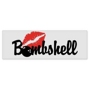  Bombshell Sexy Girl car bumper sticker window decal 7 x 2 