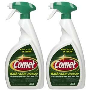Comet Bathroom Cleaner Spray, 32 oz 2 pack  Kitchen 