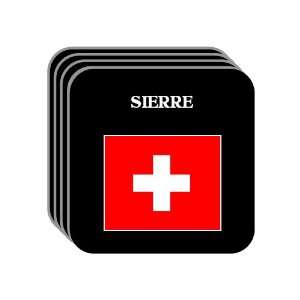  Switzerland   SIERRE Set of 4 Mini Mousepad Coasters 