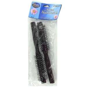  2 Pack Round Hairbrushes   Available In A Pack Of 24 
