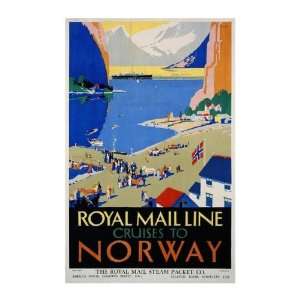   Padden   Royal Mail Cruises / Norway Giclee Canvas