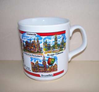 Kilncraft STL England Belgium Coffee Mug / Cup NICE  