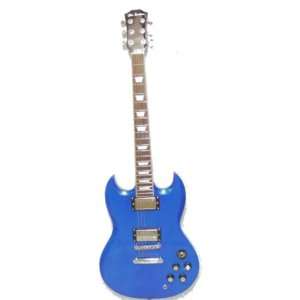  Demon Electric Guitar by Glen Burton Metallic Blue 