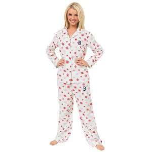  Boston Red Sox Womens Broadway Flannel PJ Set by Concepts 