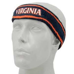   Virginia Cavaliers Navy Blue Shootaround Headband: Sports & Outdoors