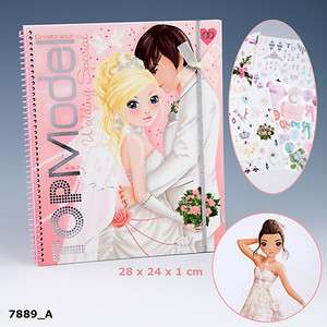   Your Wedding Special TOPModel Colouring Book 4010070222420  