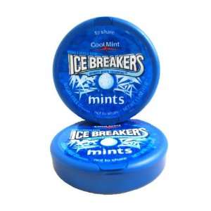 Ice Breakers Mints   Cool Mint, 1.5 oz, 8 count  Grocery 