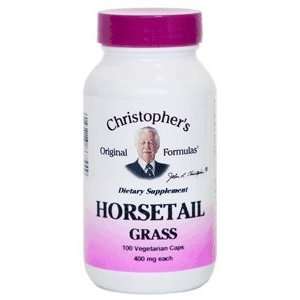  Horsetail Herb, 100 Capsules   Dr. Christophers Health 