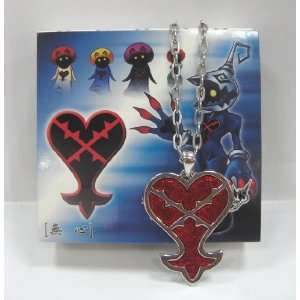  Kingdom Hearts Red Heartless Necklace (Closeout Price 