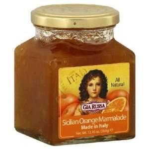 Gia Russa Marmalade Scln Orange 12.35 OZ Grocery & Gourmet Food