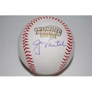  Jason Varitek Boston Red Sox Autographed 2004 World Series 