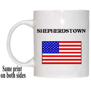  US Flag   Shepherdstown, West Virginia (WV) Mug 
