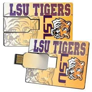  State University Tigers Credit Card Style Flash Drive (Orange/Purple