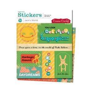  Cosmo Cricket   Jacks World Collection   Stickers: Arts 