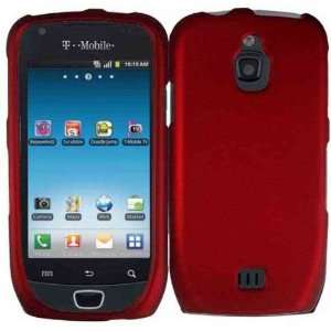  Red Protector Hard Case for Samsung Exhibit 4G T759 
