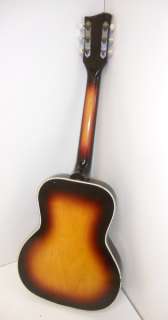 Vintage SUNBURST Telleno F Hole arch top ACOUSTIC Guitar  