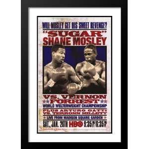  Shane Mosley vs. Forrest 20x26 Framed and Double Matted 