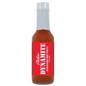  4 Pack DALLAS Dynamite Hot Sauce in Red Dynamite Tube 