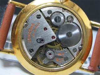 Vintage 1960 SEIKO Mechanical watch [Seiko Marvel] 18K Sold Gold, Rare 