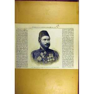  1877 Serdar Mahomet Ali Pasha Turkish Army Chief War