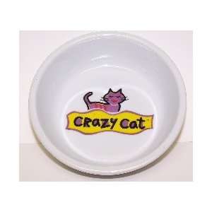  Vo Toys Crazy Cat Ceramic Dish 5in