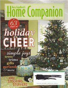 Mary Engelbreit HOME COMPANION Magazine Dec 08 Jan 09  
