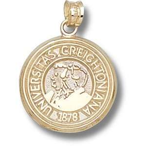  Creighton University Seal Pendant (Gold Plated) Sports 