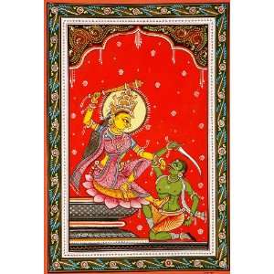 Bagalamukhi the Goddess who seizes the Tongue (Ten Mahavidya Series 