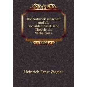   Theorie, ihr VerhÃ¤ltniss . Heinrich Ernst Ziegler Books