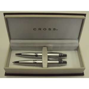  Cross Havana Satin Chrome ATO301 1 Pen and Pencil Set 