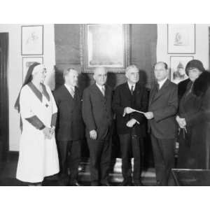  1930 photo Left to right Mrs. Theodore Richards, secretary 