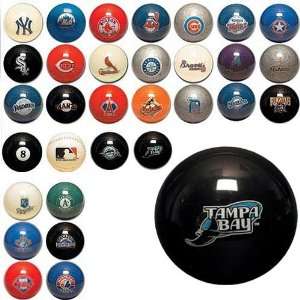  Tampa Bay Devil Rays MLB Billiard Balls: Sports & Outdoors
