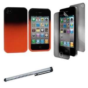  Two Tone Crystal Hard Skin Case Cover + LCD Screen Protector Film 