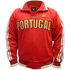 portugal world cup soccer track jacket red expedited shipping 
