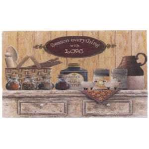  Country Kitchen Cushioned Mat: Home & Kitchen