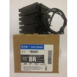  Cutler Hammer br220st Circuit Breaker, 2 Pole 20 Amp with 