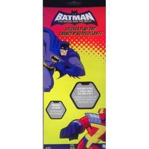  Batman Sticker Play Pad   Create Scenes!: Toys & Games