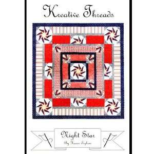  Night Star Quilt/Table Topper Pattern By The Each: Arts 