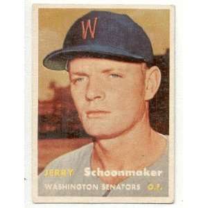  1957 Topps Jerry Schoonmaker #334