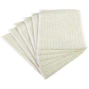  DII Pastel Checkers Weave Placemat, Set of 6: Home 
