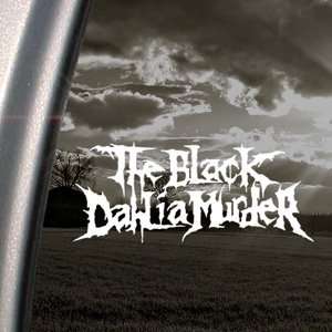  The Black Dahlia Murder Decal Truck Window Sticker 
