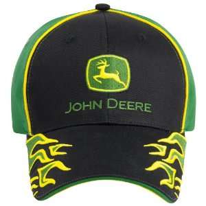  John Deere Black and Green Graphic Cap   LP37153: Home 
