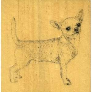  CHIHUAHUA Rubber Stamp Arts, Crafts & Sewing