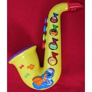   Sesame Street Elmo Cookie Monster Saxophone Musical Toy: Toys & Games