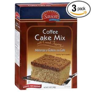 Savion Cake Mix, Coffee, 12 Ounce (Pack Grocery & Gourmet Food
