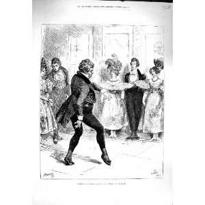  1878 Old Fashioned Dancing Men Ladies Romance Barnard 