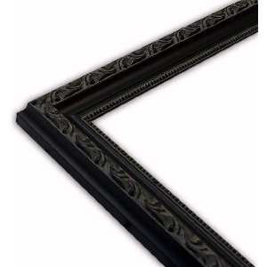  Scrolled Black Picture Frame Solid Wood