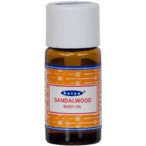  Satya Body Oil Tester 10 ml Sandalwood (each)