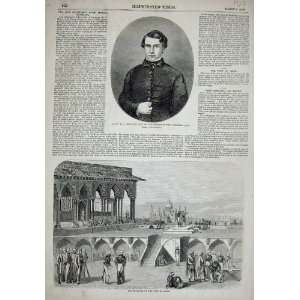    1858 Home Cashmere Gate War Interior Fort Agra Men